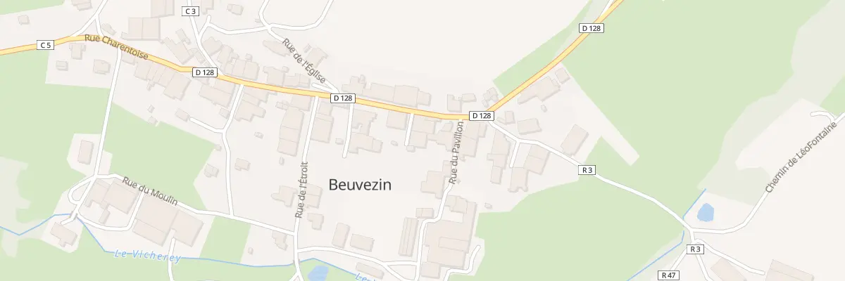 Plan du 4 Rue des Oiseaux à Beuvezin