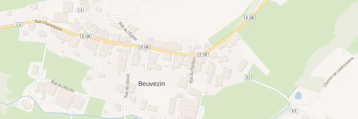 Plan du 2 Rue des Oiseaux à Beuvezin