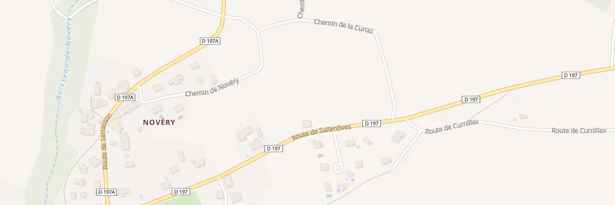 Plan du 609 Rte de Sallenôves à Chilly