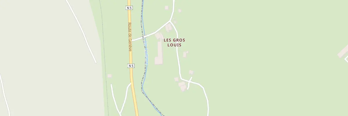 Plan du 48 Les Gros Louis à Fort-du-Plasne