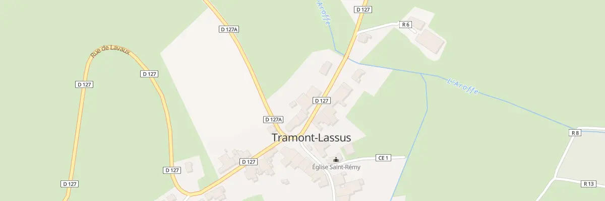 Plan du 7 Rue de Devant la Croix à Tramont-Lassus