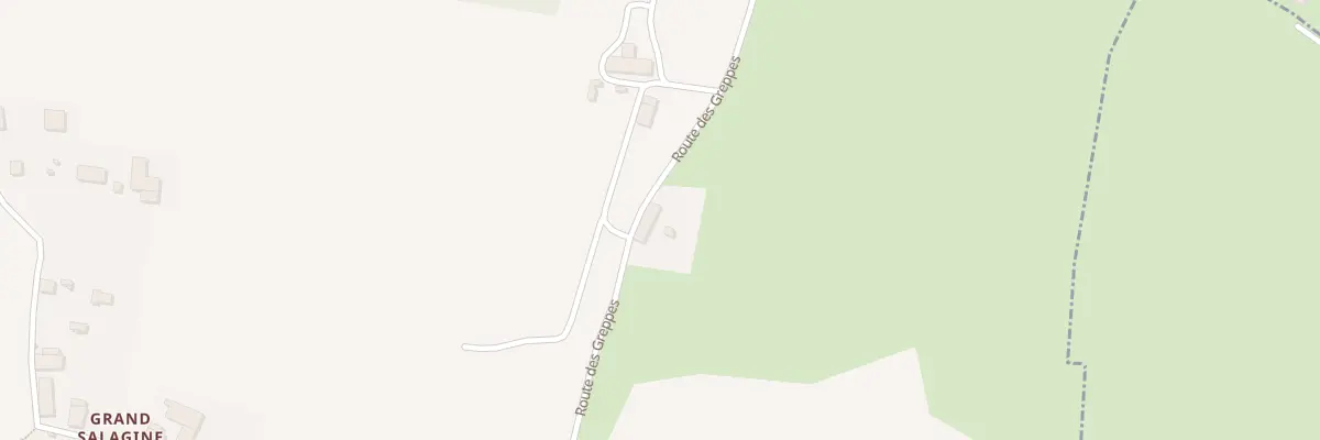 Plan du 601 Rte des Greppes à Bloye