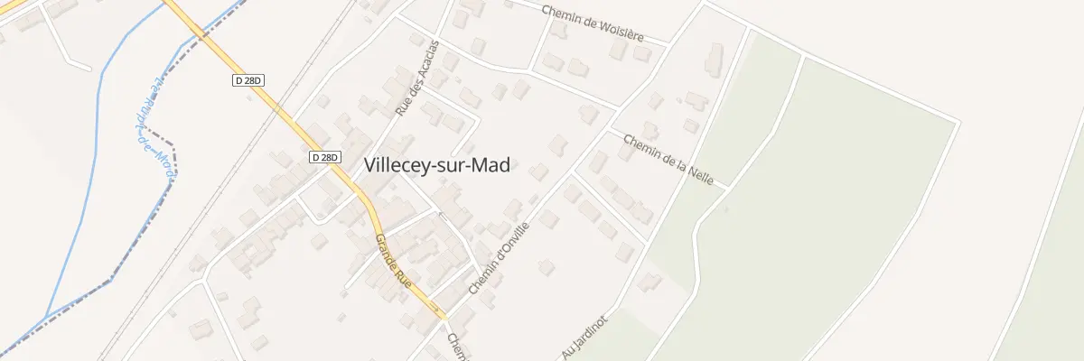 Plan du 6 Che d’Onville à Villecey-sur-Mad