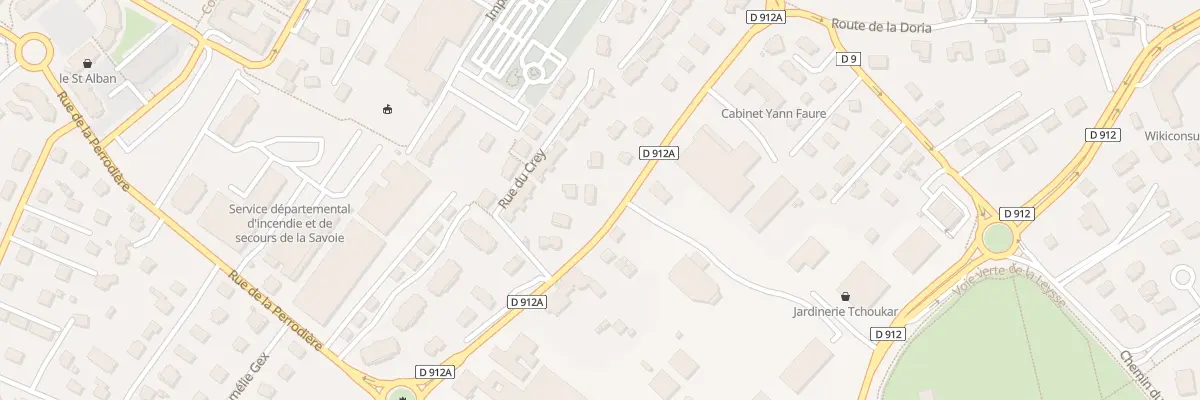 Plan du 903 Rte de Plainpalais à Saint-Alban-Leysse