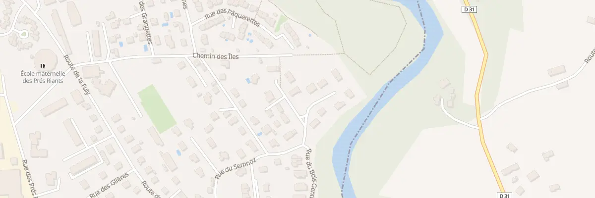 Plan du 15 Rue du Chéran à Rumilly