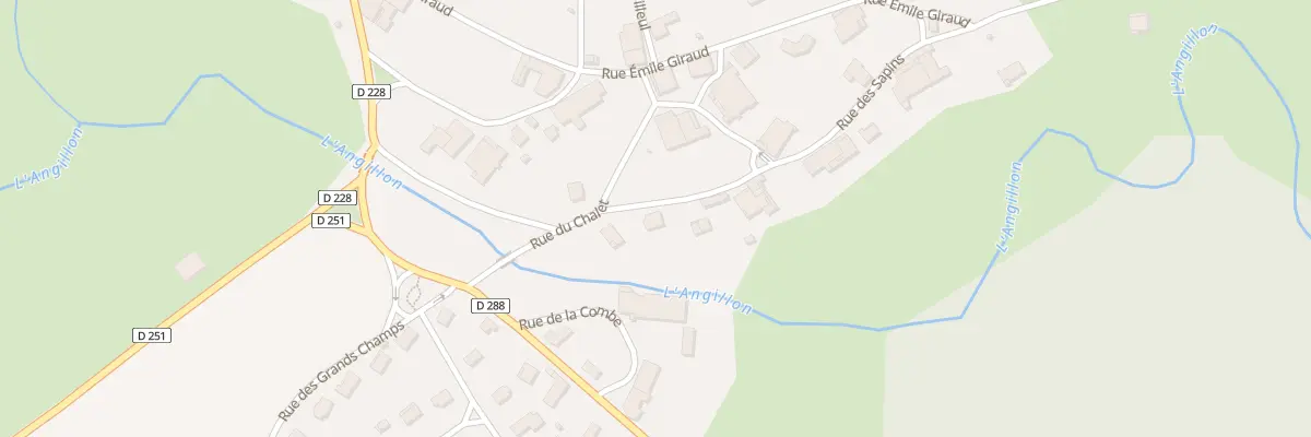 Plan du 4 Rue des Sapins à Chapois