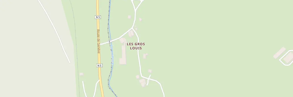 Plan du 51 Les Gros Louis à Fort-du-Plasne