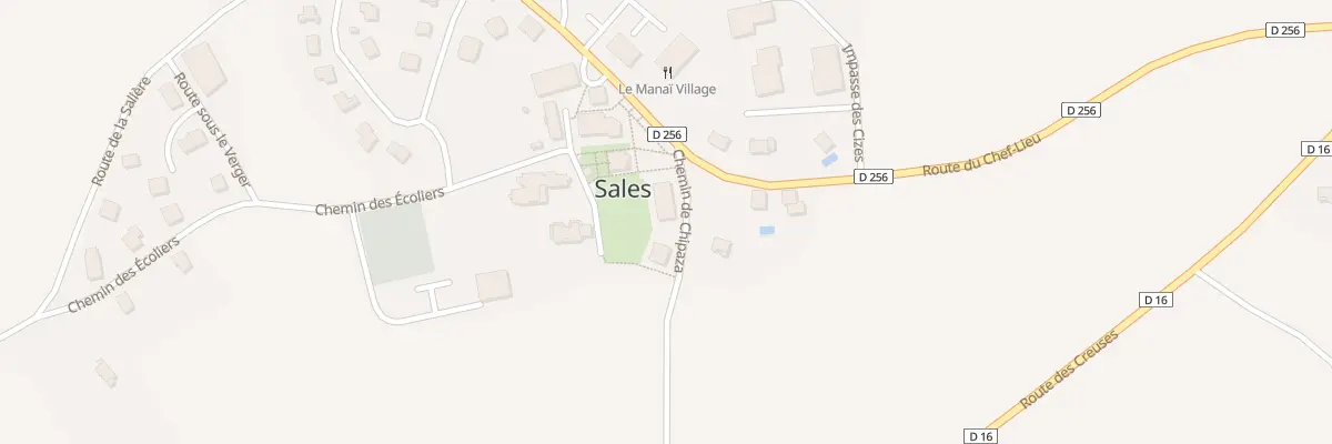 Plan du 4 Che de Chipaza à Sales