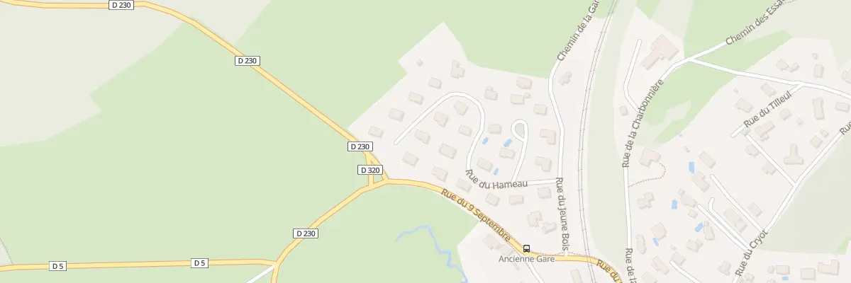 Plan du 19 Rue du Hameau à Miserey-Salines