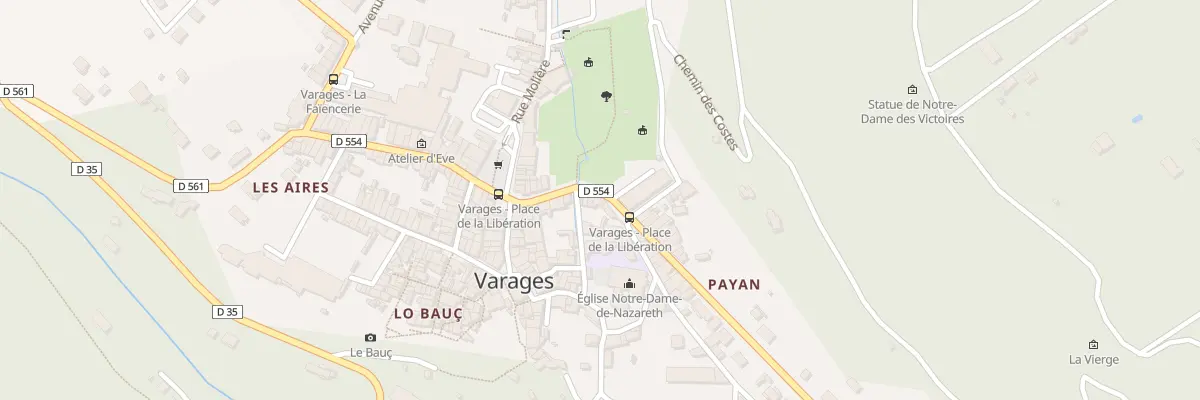 Plan du 12 Av des Alliés à Varages