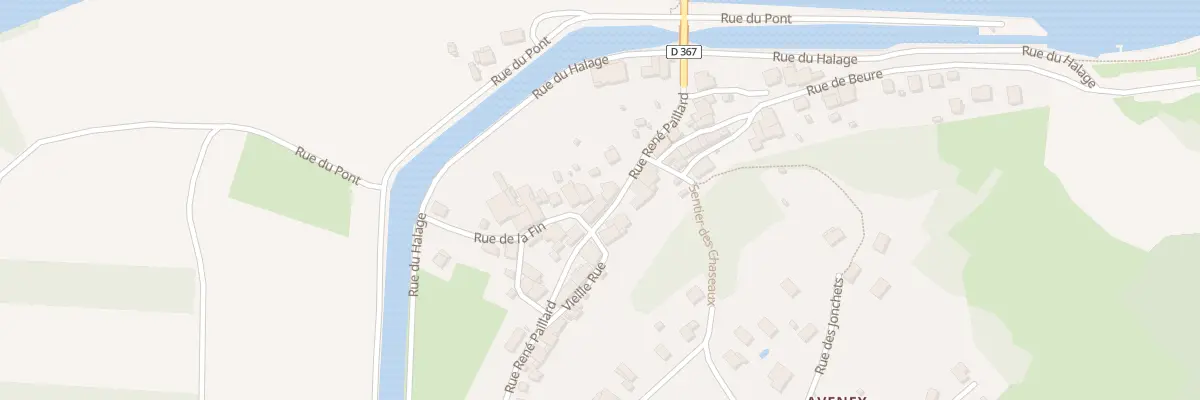 Plan du 8 Rue René Paillard à Avanne-Aveney