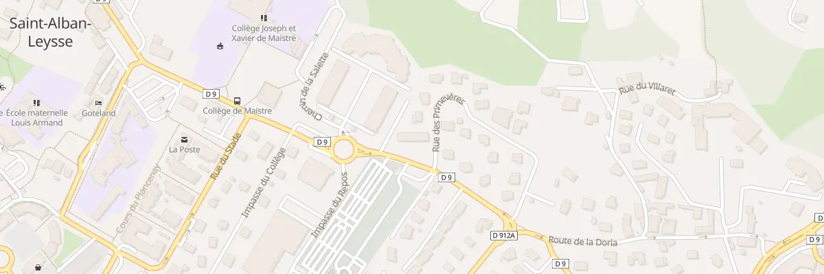 Plan du 272 Rue des Primevères à Saint-Alban-Leysse