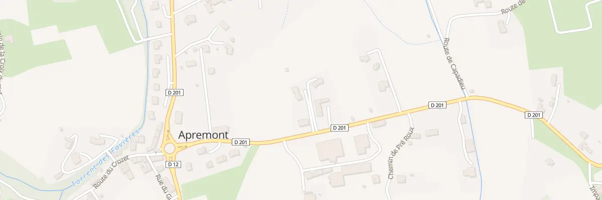 Plan du 5974 Mussat à Apremont