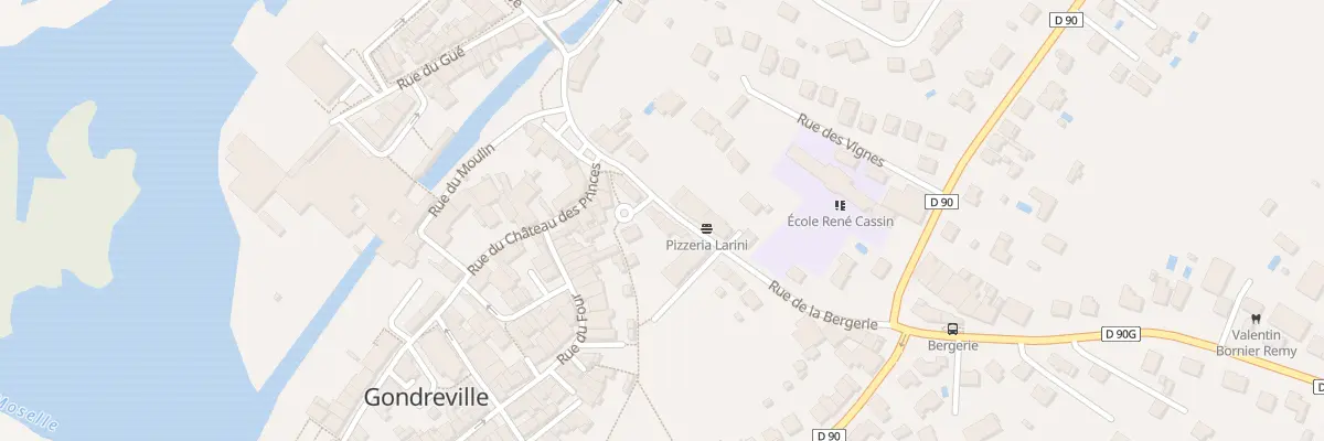 Plan du 15 Rue de la Bergerie à Gondreville