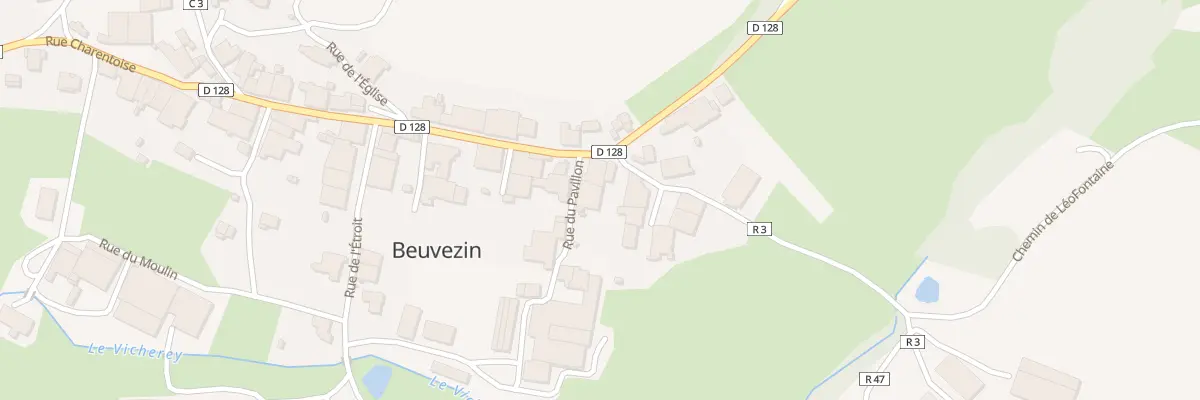 Plan du 4 Rue du Pavillon à Beuvezin
