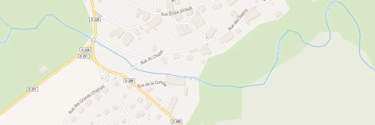 Plan du 6 Rue des Sapins à Chapois