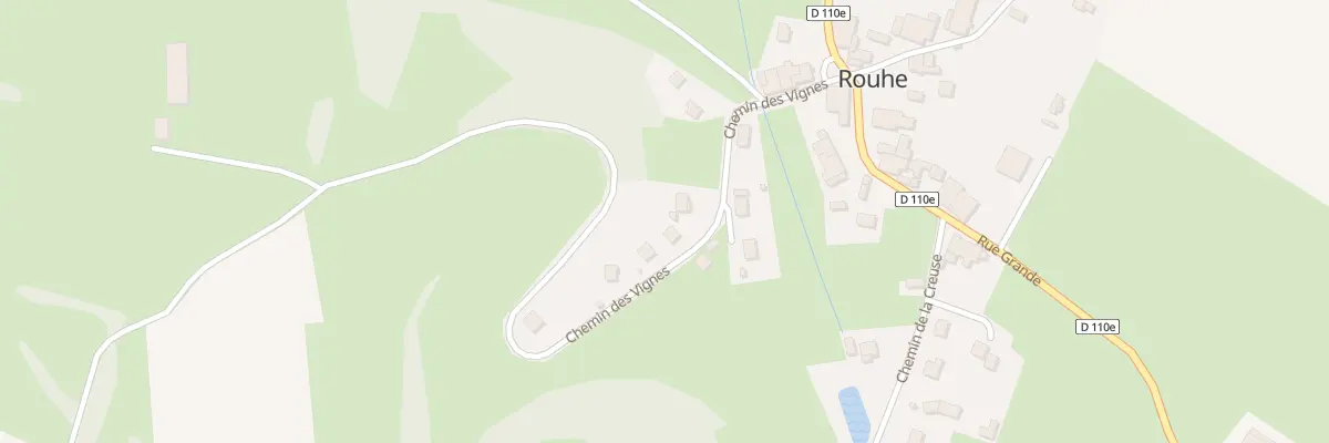 Plan du 8 Che des Vignes à Rouhe