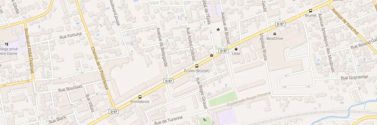 Plan du 443 Av Colonel Picot à Toulon