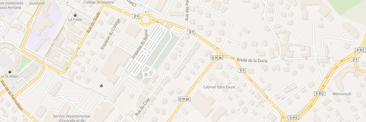 Plan du 452 Av de la Mairie à Saint-Alban-Leysse
