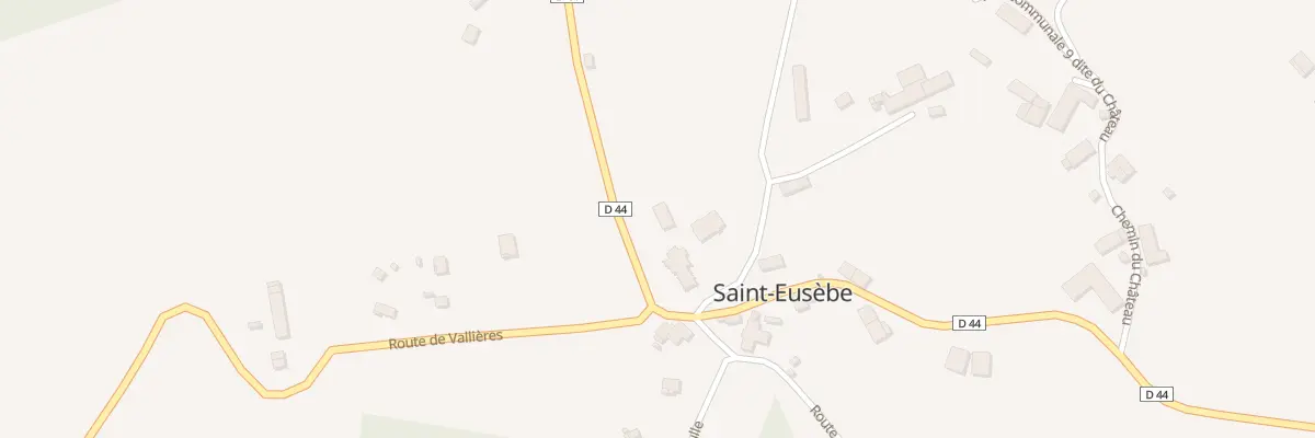 Plan du 5200F Rte de Thusy à Saint-Eusèbe