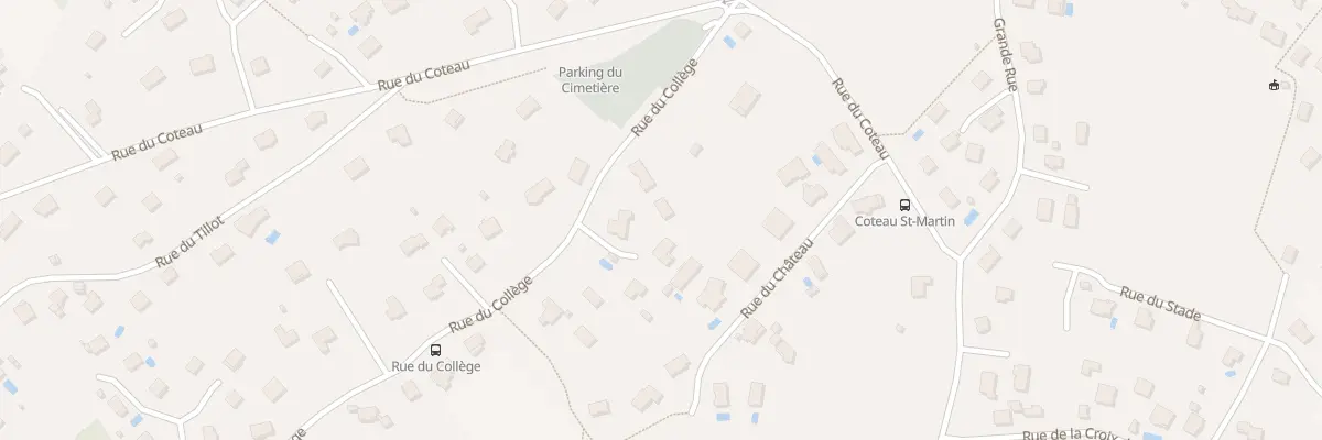 Plan du 7F Rue du College à Pirey