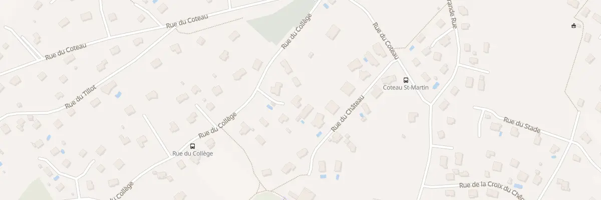 Plan du 7 Rue du College à Pirey