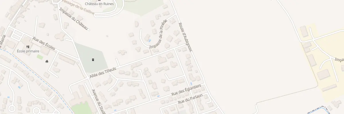 Plan du 6 All des Tilleuls à Peipin