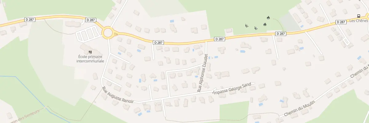 Plan du 4 Rue Cervantes aux Auxons