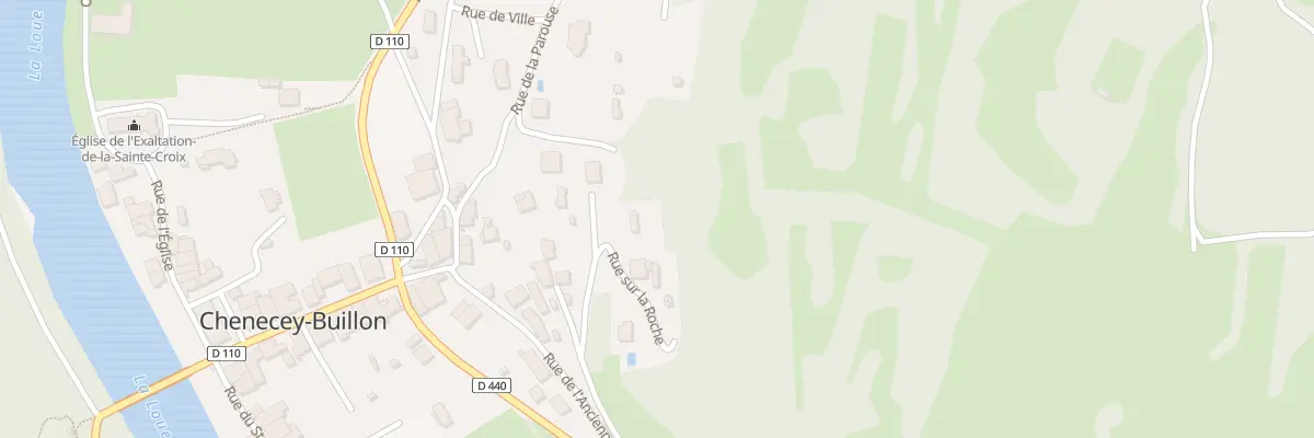 Plan du 149 Rue sur la Roche à Chenecey-Buillon