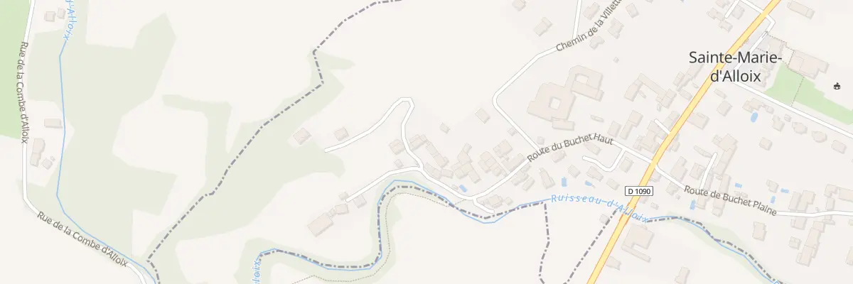 Plan du 18 Rte du Buchet Haut à Sainte-Marie-d’Alloix