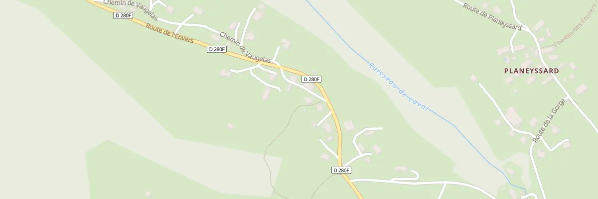 Plan du 4114 Rte de l’Envers à Laval-en-Belledonne