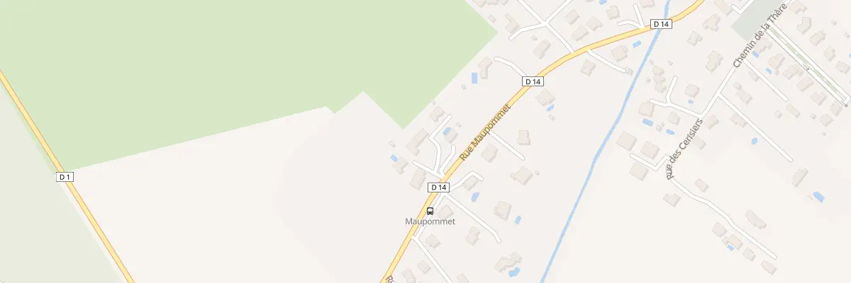 Plan du 46 Rue Maupommet à Geneuille