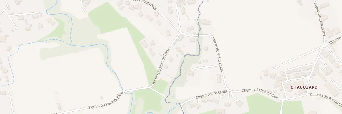 Plan du 624 Che du Pont de l’Âne à Saint-Baldoph