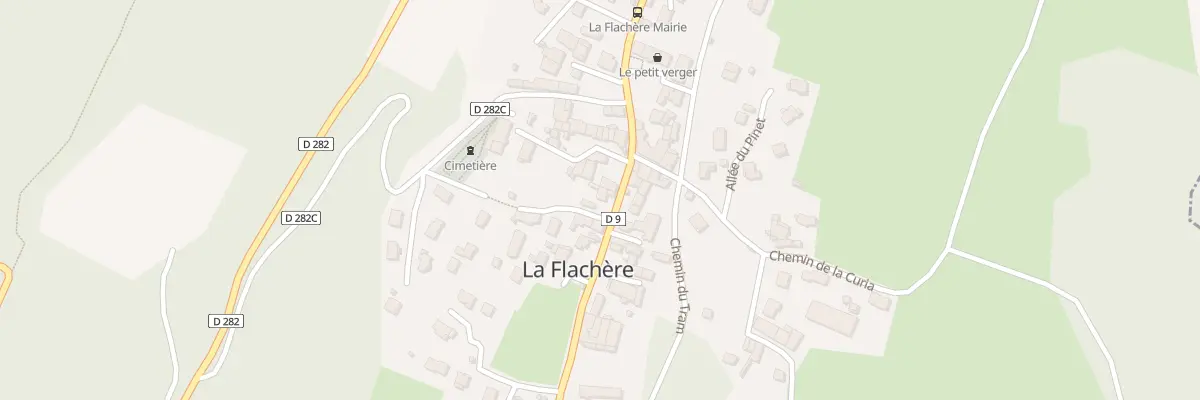 Plan du 5162 Village à La Flachère