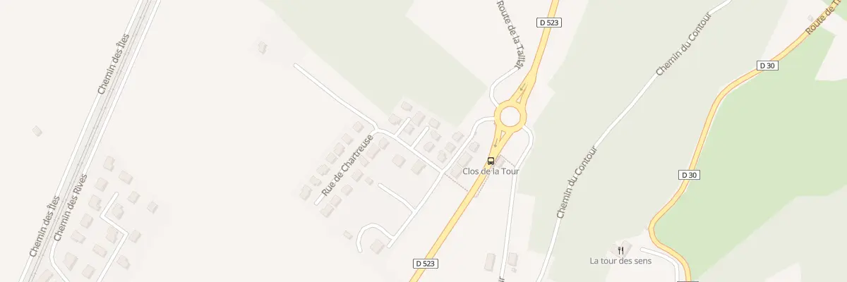 Plan du 7 Lot le Clos de la Tour à Tencin