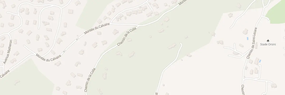 Plan du 825 Le Collet de Saint Lazare à Montmeyan