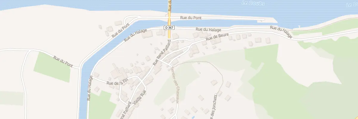 Plan du 4B Rue de Beure à Avanne-Aveney