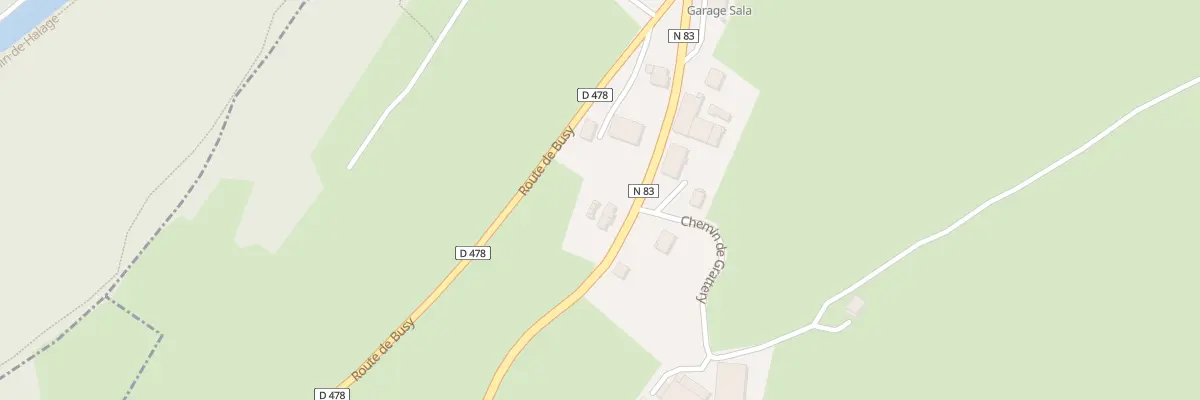 Plan du 8 Rte Nationale à Larnod