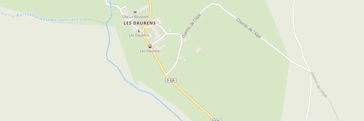 Plan du 42 Chem du Bussard à Chantepérier