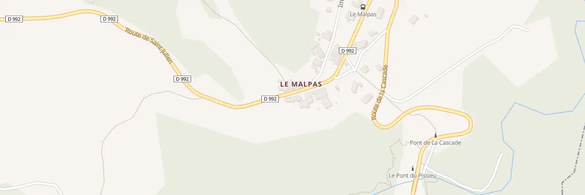 Plan du 5061 Malpas à Chaumont