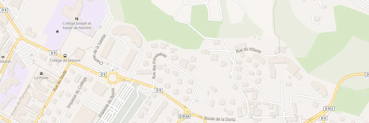 Plan du 162 Rue des Primevères à Saint-Alban-Leysse