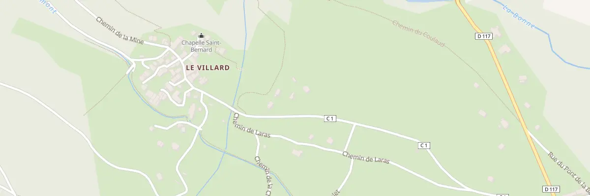 Plan du 452 Mte du Villard à Entraigues