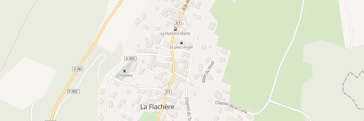 Plan du 465 Rue des Bassins à La Flachère