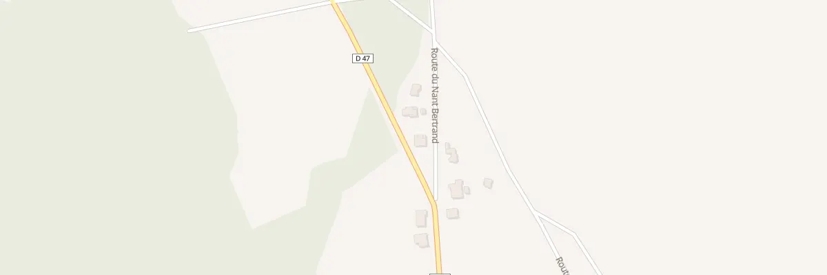 Plan du 73 Rte du Nant Bertrand à Savigny