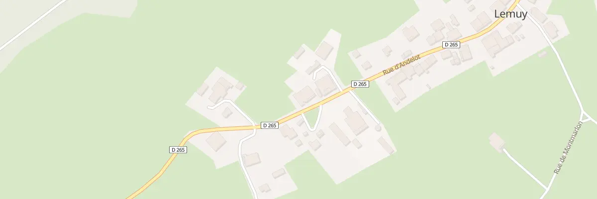 Plan du 32 Rue d’Andelot à Lemuy
