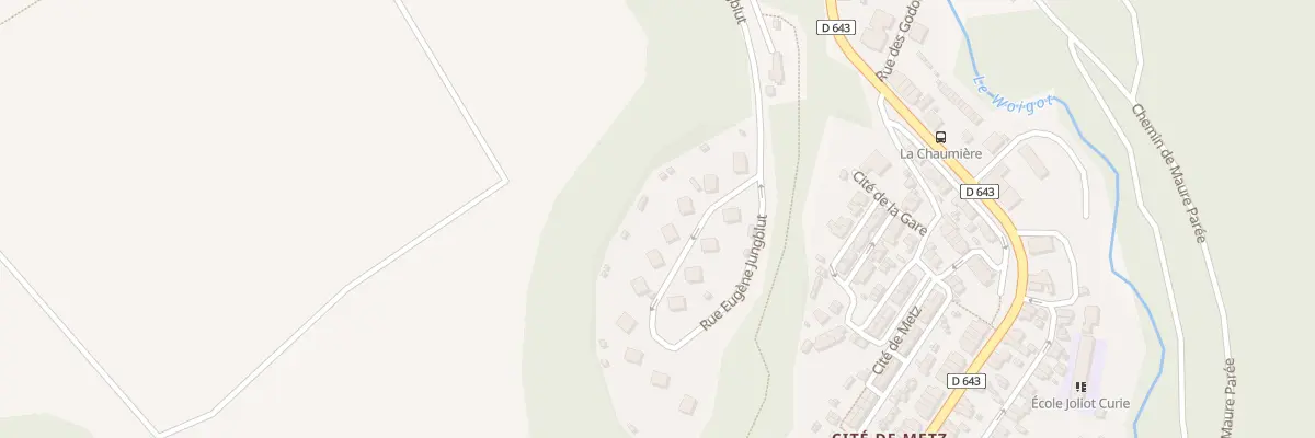 Plan du 4 Rue Eugène Jungblut à Moutiers