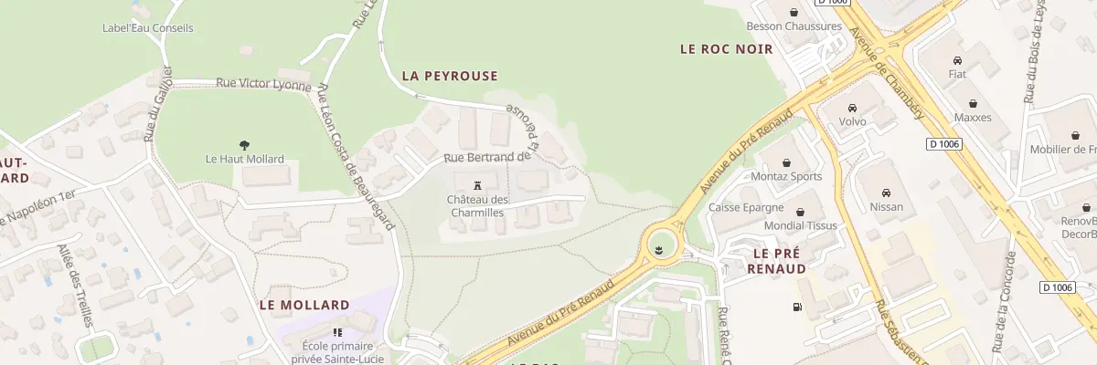 Plan du 131 Rue Bertrand de la Pérouse à La Ravoire
