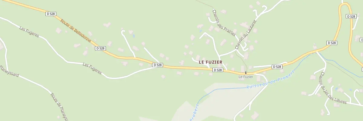 Plan du 5185 Rte de Belledonne à Laval-en-Belledonne