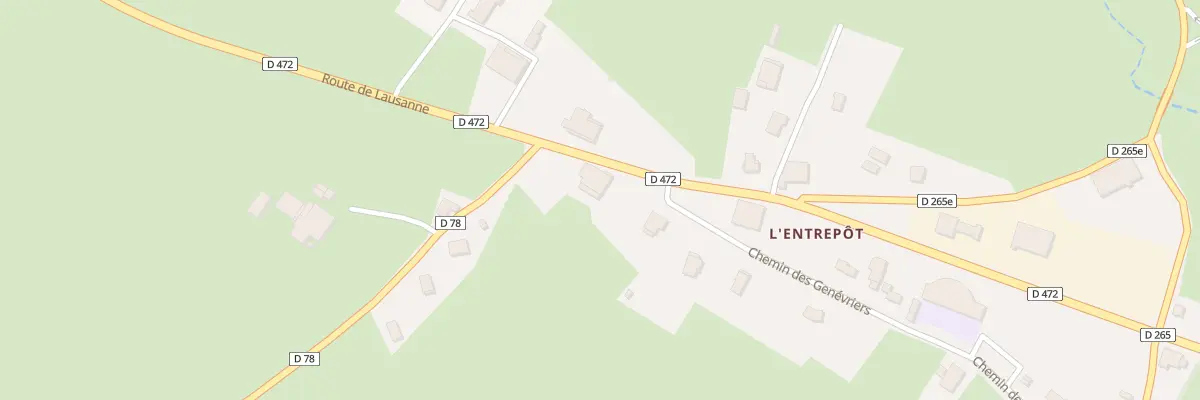 Plan du 2 Rte de Lausanne à Dournon