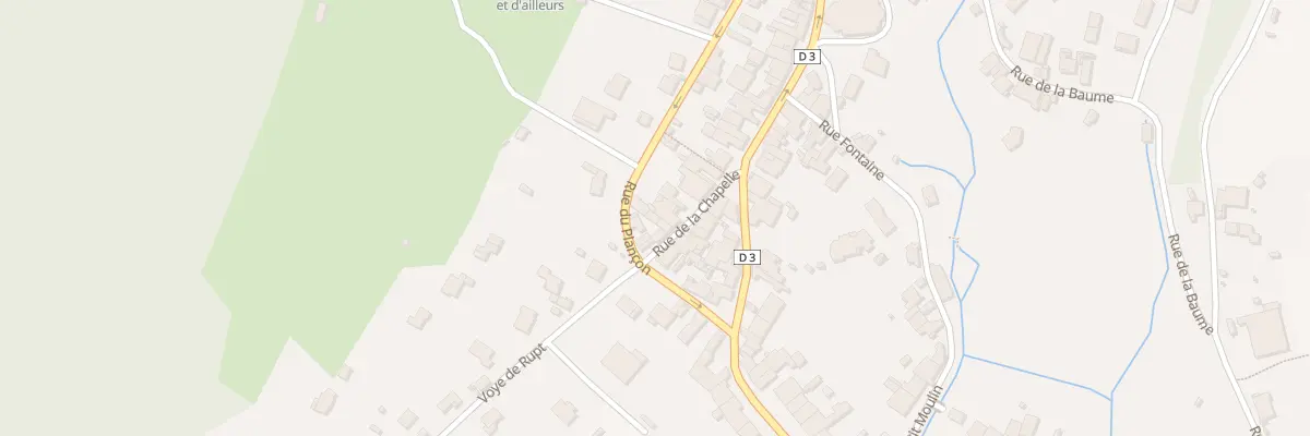 Plan du 3 Rue de la Chapelle à Scey-sur-Saône-et-Saint-Albin
